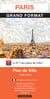 Paris : Grand format : Plan de ville (édition 2025)