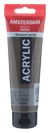 Tube 120 ml de peinture acrylique Amsterdam Standard Series - Terre d'ombre brute 408 - Semi-transparent