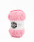 Pelote de fil à tricoter 100 % polyester - Phildar - Pingo Chenille - Glitter Rose