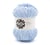 Pelote de fil à tricoter 100 % polyester - Phildar - Pingo Chenille - Ciel