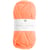 Pelote de fil à tricoter 100% fibres synthétiques - Essentials - Vegan Cashmere aran - Néon orange