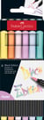 Lot de 6 feutres Faber Castell - Pastels - Black Edition