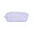 Trousse rectangulaire 2 compartiments Cultura - Velours Lilas