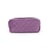 Trousse rectangulaire 2 compartiments Cultura - Velours violet