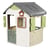 Maison de Jardin Smoby Life – Jura Lodge avec portillons & volets battants – Anti‑UV – 123 x 115 x 132 cm