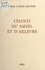 Chants du Sahel et d'ailleurs
