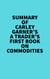 Summary of Carley Garner's A Trader's First Book On Commodities