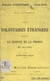 Les volontaires étrangers enrôlés au service de la France en 1914-1915