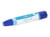 Stylo colle transparente bleue - embout mousse - Créalia