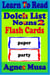 Dolch List Noun Flash Cards 2 - Learn To Read, #22