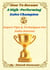 How to Become a High-Performing Sales Champion
