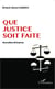 Que justice soit faite - Nouvelles africaines