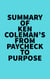 Summary of Ken Coleman's From Paycheck to Purpose