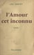 L'amour, cet inconnu