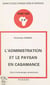 L'administration et le paysan en Casamance - Essai d'anthropologie administrative
