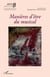 Manières d'être du musical