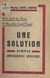 Une solution simple immédiatement applicable : de la lutte des classes à l'association capital-travail