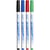 Lot de 4 marqueurs effaçables à sec - Velleda - Pointe ogive fine - Bic
