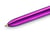Stylo bille 4 couleurs BIC - Shine - Modèles aléatoires - Bleu, rouge, noir, vert - Pointe moyenne - Vendu à l'unité