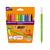 Pochette de 12 feutres de coloriage - Kid Couleur - Pointe moyenne - Bic Kids