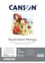 CANSON Illustration BD, Manga, Comics - Bloc à dessins - A3 - 12 feuilles