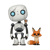 Figurine Funko POP! - Wild Robot - Roz & Buddy n°1794