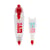 2 stylos rubans décoratifs Legami - coeur
