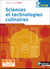 Sciences et technologies culinaires - 2ème - STHR - livre de l'élève + licence (édition 2016)