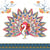 Carte double - Arabesque - 16 x 16 cm - Pictura