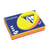 Ramette de papier imprimante - 500 feuilles A4 21 x 29 .7 cm - 80 g/m² - Trophée - Clairefontaine - 4 couleurs fluo