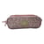 Trousse rectangulaire 2 compartiments Kickers - Rose - Fleur