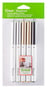Lot de 10 feutres pointes mixtes - Cricut™ - Noir, or, argent