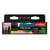 Lot de 3 marqueurs STABILO - FREE Acrylic - Pointes fine, moyenne et large biseautée - Noir