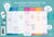 Calendrier 2025/2026 Oberthur - 12 mois - Bien s'organiser - 23 x 18 cm