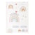 Agenda scolaire 2025/2026 - 12x17 cm - Arc en ciel - Cultura