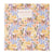 Agenda hebdomadaire - Liberty - 16x16cm