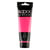 Tube 120 ml de peinture Blocks Acrylic - Fluo rose - Opaque
