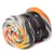 Pelote de fil 100% coton - Plassard - Lavandula - Orange/noir 51