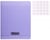 1 cahier polypro 17x22 cm - 48 pages - violet - grands carreaux