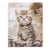 Cahier de texte à spirale - Chat - 17 x 22 cm