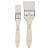 Lot de 2 spalters extra courts Pébéo - Nylon blanc - Pinceaux n°25 et n°50