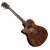 Lag Sauvage - Guitare acoustique - Gaucher - Auditorium pan coupé - Naturel