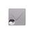 20 enveloppes Pollen 165x165 mm  - Gris koala