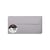 20 enveloppes Pollen 110x220 mm - Gris koala