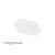 25 cartes Pollen 70x95 mm  - Blanc irisé