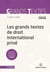 Les grands textes de droit international privé (6e édition)