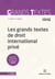 Les grands textes de droit international privé (6e édition)