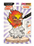 Kit de figurine à colorier feutres marqueurs alcool Graph'it - Manga chibis Phoenix Series 2 Fantasy