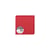 25 cartes pliées Pollen 135x135 mm  - Rouge groseille