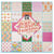 Bloc papier scrapbooking Craft Id - 24 feuilles - Bold and fearless - 25 x 25 cm - 250 g/m²